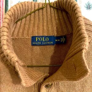 Men polo sweater